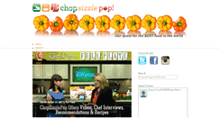 Desktop Screenshot of chopsizzlepop.com